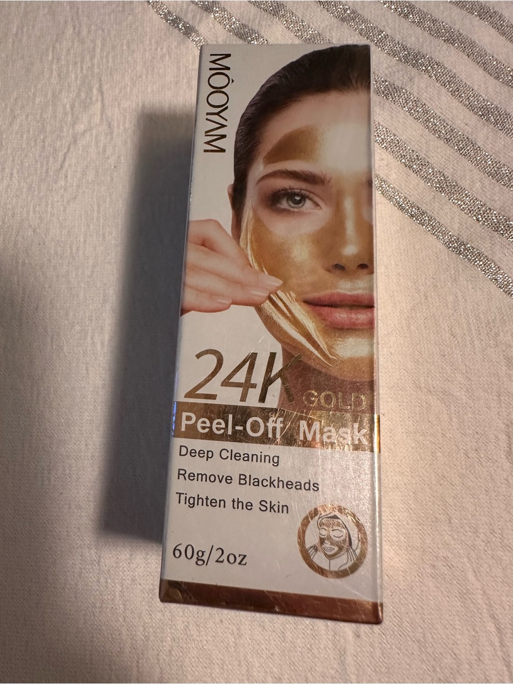 ⭐️ Mooyam 24K Gold Peel-Off Mask New Sealed 60grams